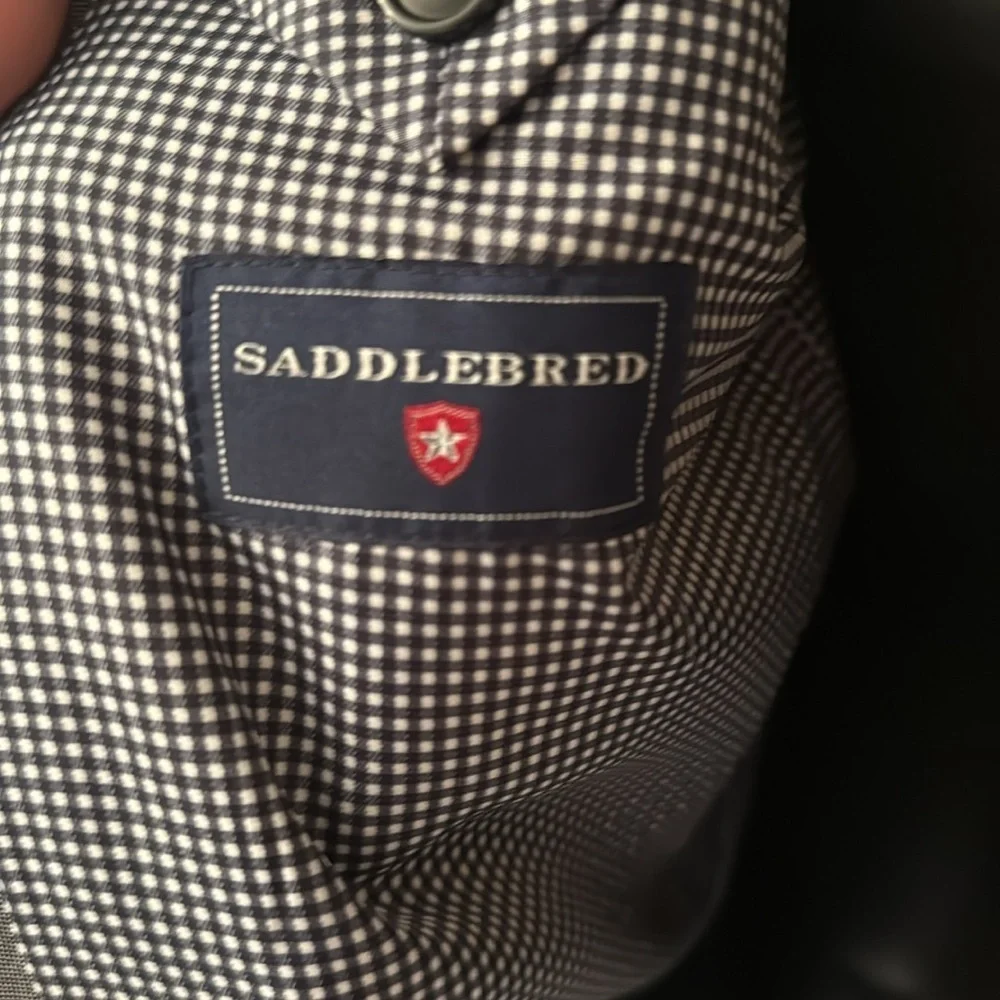 Saddlebred Gray Sport Coat Modern Fit Blazer